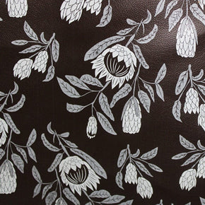 vinyl Vinyl Printed Vinyl Protea Brown (4769281900633)