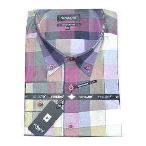 Vinzano Shirts Vinzano Checked Shirt (4696485625945)