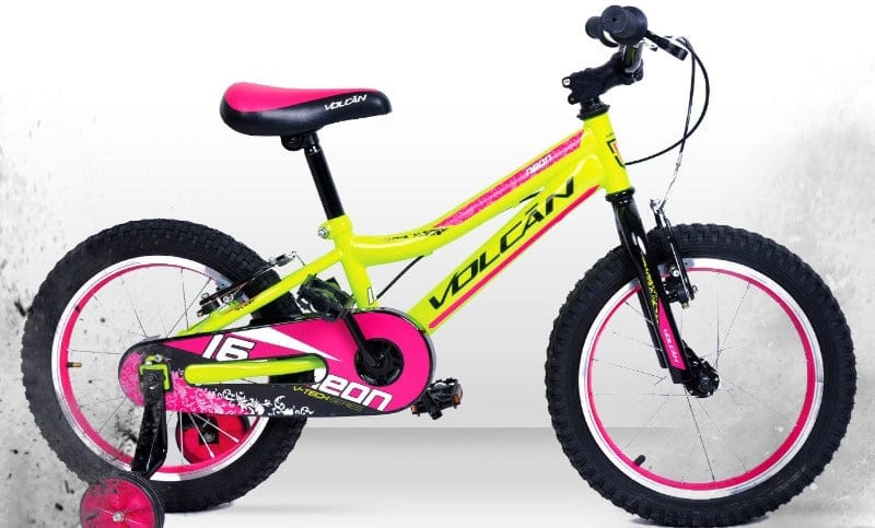Volcan BIKE Neon Volcan Girls 16 inch Bicycle (4324717264985)