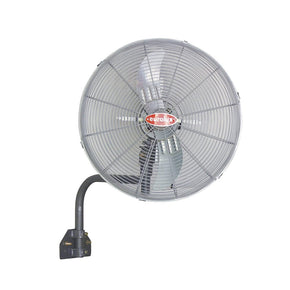 wall fan Tech & Office EUROLUX 20" Hurricane Industrial Wall Fan Silver (2061676806233)