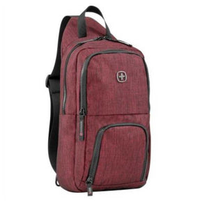 Wenger Crossbody BURGUNDY Wenger Console Lightweight Cross Body Bag Burgundy (4711826522201)