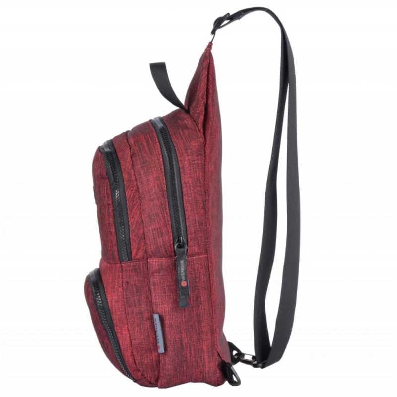 Wenger Crossbody BURGUNDY Wenger Console Lightweight Cross Body Bag Burgundy (4711826522201)