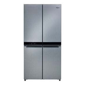 Whirlpool Side by side fridge Whirlpool 591L Silver Inox Side By Side Fridge WQ9B1LM (7265046364249)