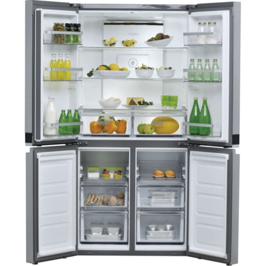 Whirlpool Side by side fridge Whirlpool 591L Silver Inox Side By Side Fridge WQ9B1LM (7265046364249)