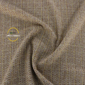 WINTER FABRIC Dress Forms Woolen Check Fabric Cherry Mahogany 140cm (7061566062681)
