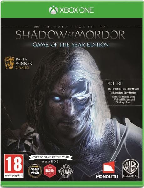 XBOX GAMES Tech & Office Middle-Earth: Shadow of Mordor (XBOX ONE) Game of the Year Edition (2061809877081)
