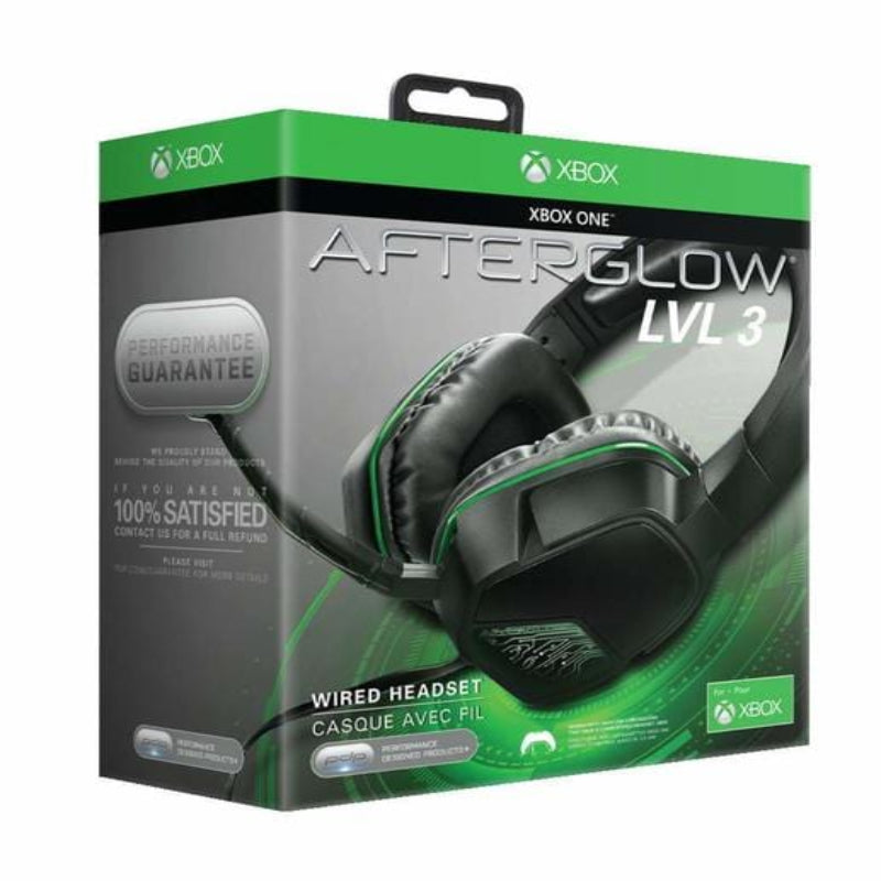 XBox Gaming Headset Xbox One Afterglow LVL 3 Gaming Headset (2079381323865)