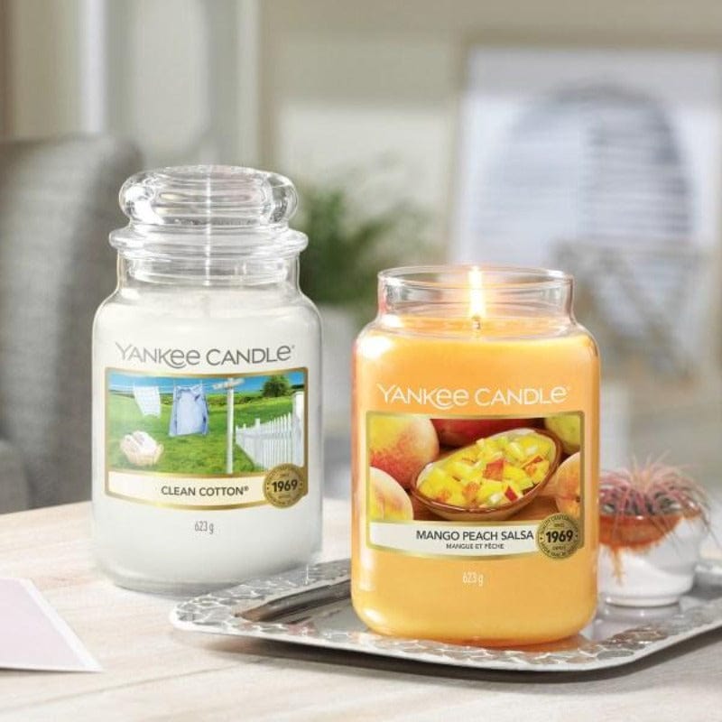 Yankee Candle Candle Yankee Candle Large Jar Mango Peach Salsa 623g (6901441560665)