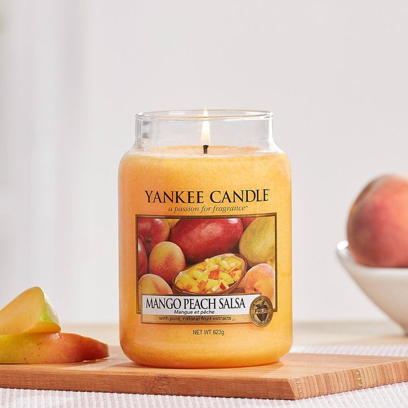 Yankee Candle Candle Yankee Candle Large Jar Mango Peach Salsa 623g (6901441560665)