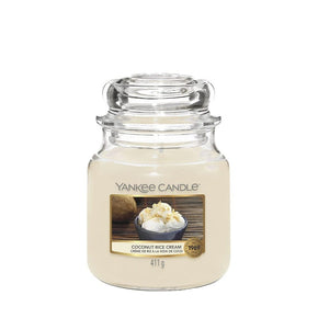 Yankee Candle Candle Yankee Candle Medium Jar Coconut Rice Cream  411g (6901663400025)