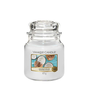 Yankee Candle Candle Yankee Candle Medium Jar Coconut Splash 411g (6901664088153)