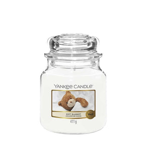 Yankee Candle Candle Yankee Candle Medium Jar Soft Blanket 411g (6901683159129)