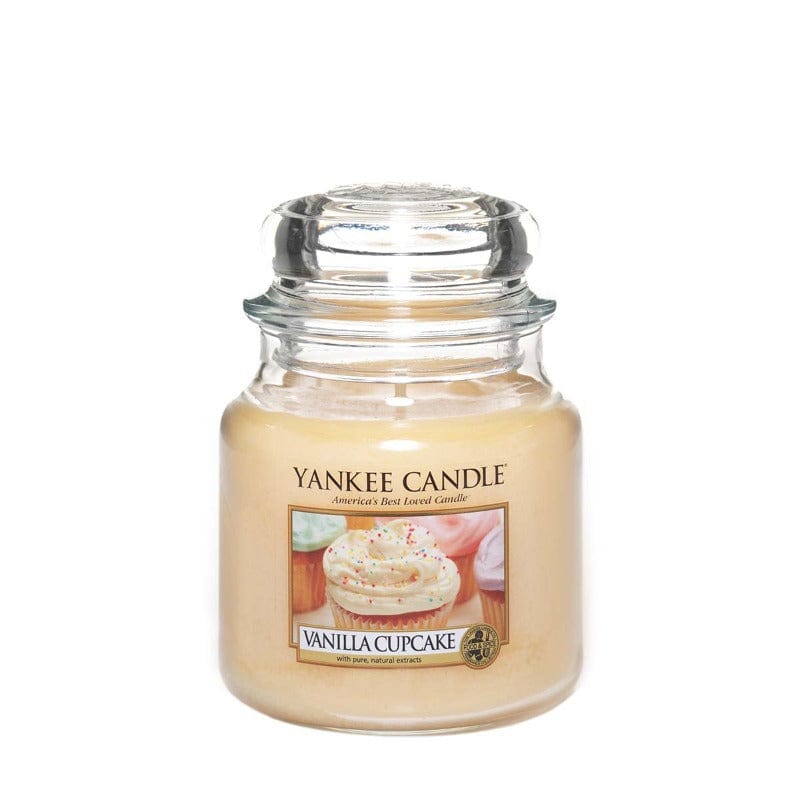 Yankee Candle Candle Yankee Candle Medium Jar Vanilla Cupcake 411g (6901687648345)