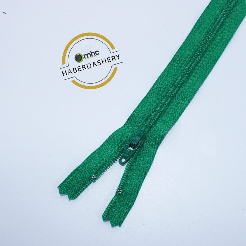 YKK ZIPS Habby Emerald Ykk Nylon Zips 45cm (7007982747737)