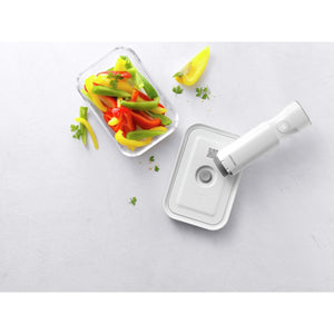 Zwilling Dish Glass Zwilling Fresh & Save Vacuum Glass Container Medium Gray Lid (7042245984345)