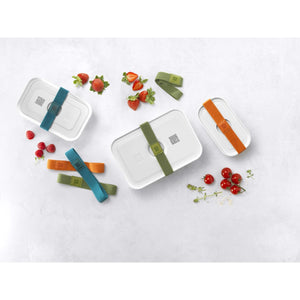 Zwilling Dish Glass Zwilling Fresh & Save Vacuum Glass Container Medium Gray Lid (7042245984345)