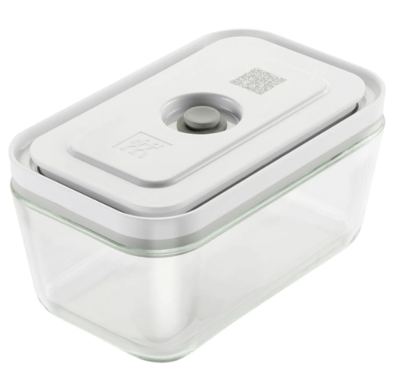 Zwilling Dish Glass Zwilling Fresh & Save Vacuum Starter Pack Borosilicate Glass 7 Piece White (7042284748889)