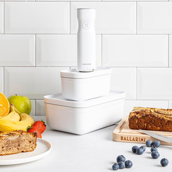 Zwilling homeware Zwilling Fresh & Save Vacuum Plastic Lunch Box Large White 1.60 Litre (7042277408857)