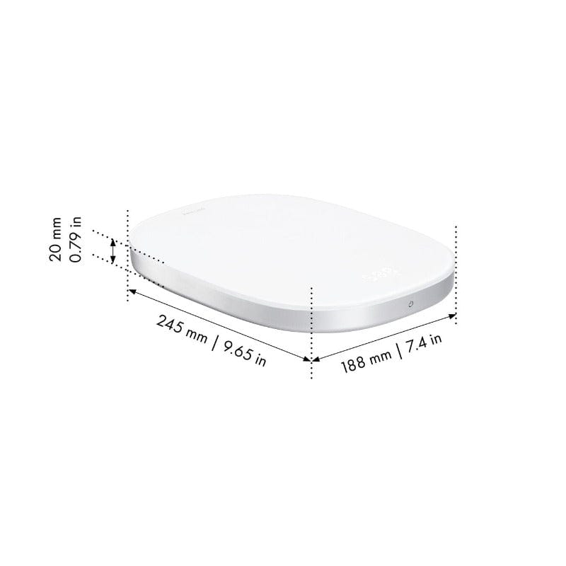 Zwilling Kitchen SCALES Zwilling Enfinigy Digital Kitchen Scale Silver ZW-53011 10kg (7039880396889)