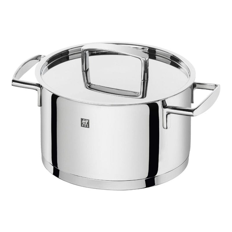 Zwilling Pots Set Zwilling Twin Passion Cookware Set 9 Piece 18/10 Stainless Steel (2061592232025)