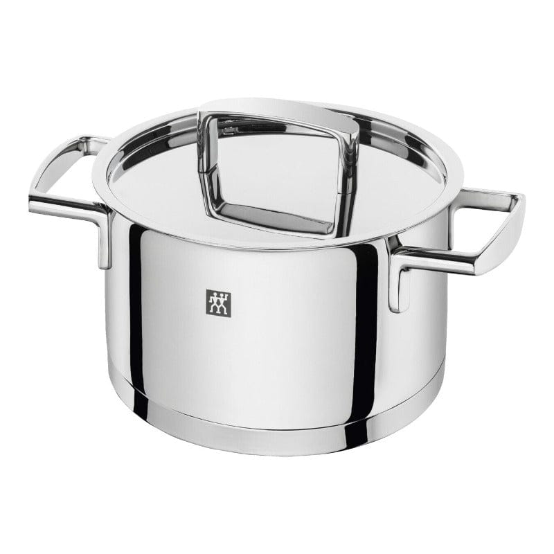 Zwilling Pots Set Zwilling Twin Passion Cookware Set 9 Piece 18/10 Stainless Steel (2061592232025)