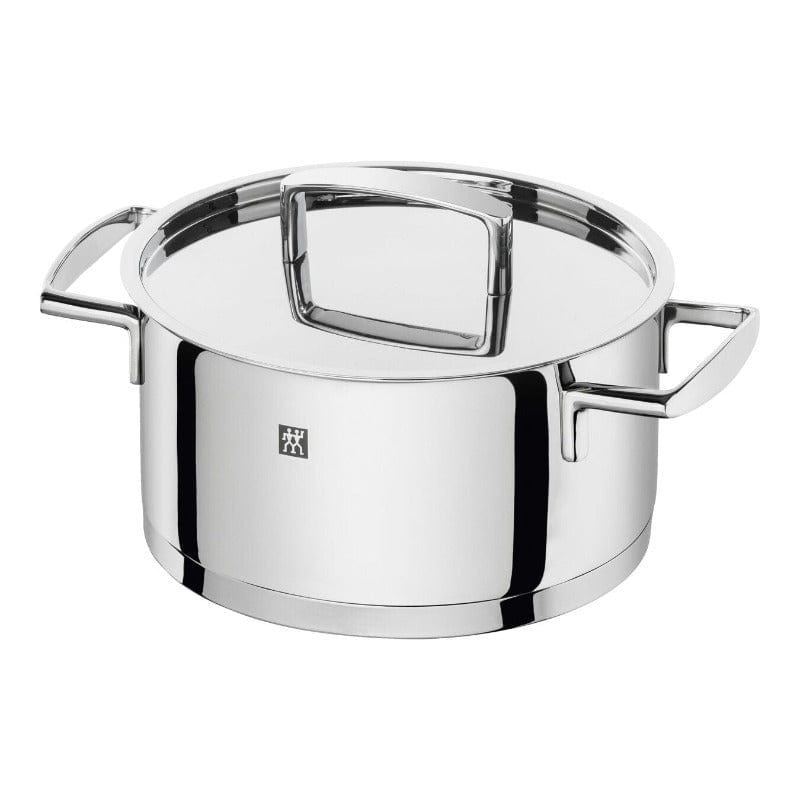 Zwilling Pots Set Zwilling Twin Passion Cookware Set 9 Piece 18/10 Stainless Steel (2061592232025)