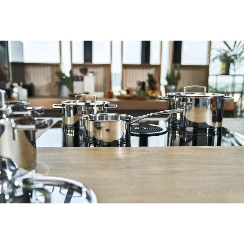 Zwilling Pots Set Zwilling Twin Passion Cookware Set 9 Piece 18/10 Stainless Steel (2061592232025)